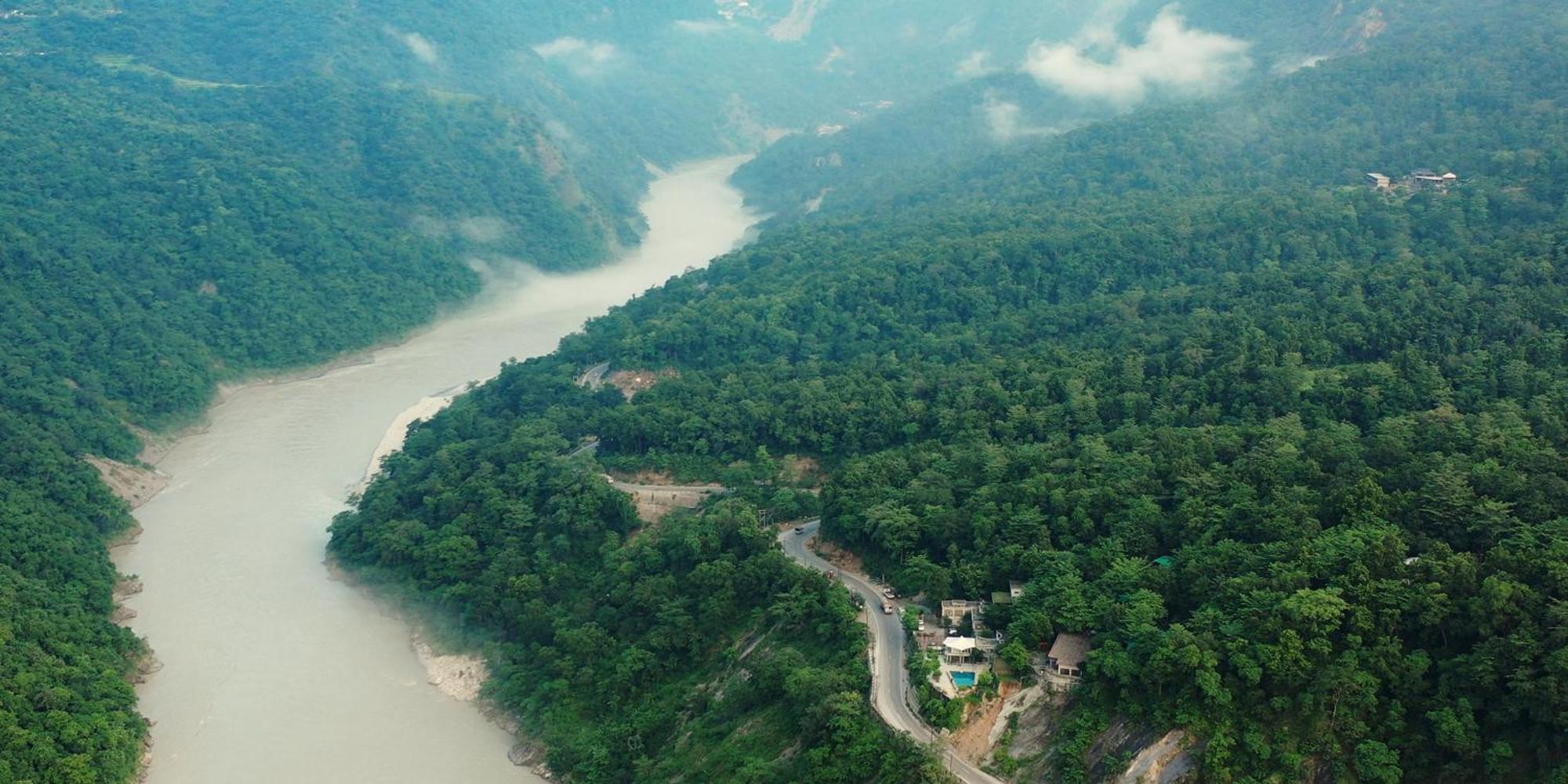 Atali Ganga Resort, Rishīkesh Buitenkant foto